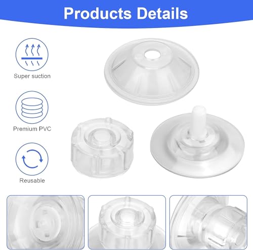 Norhogo Lot de 10 ventouses fixes pour camping-car, caravane et bateaux : accessoires de camping | polyvalents | pour la